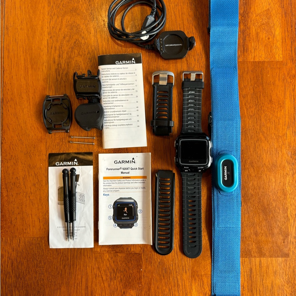 Garmin 920XT w/ swim HR monitor